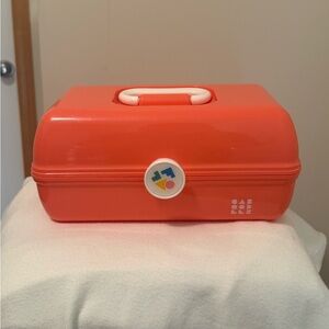 Caboodles Orange Makeup Organizer